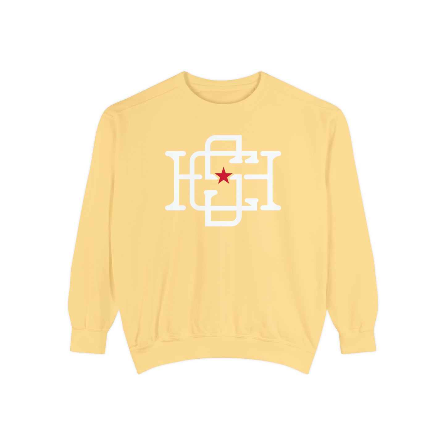 Unisex Comfort Colors Crewneck Sweatshirt | CSHL Knot Logo
