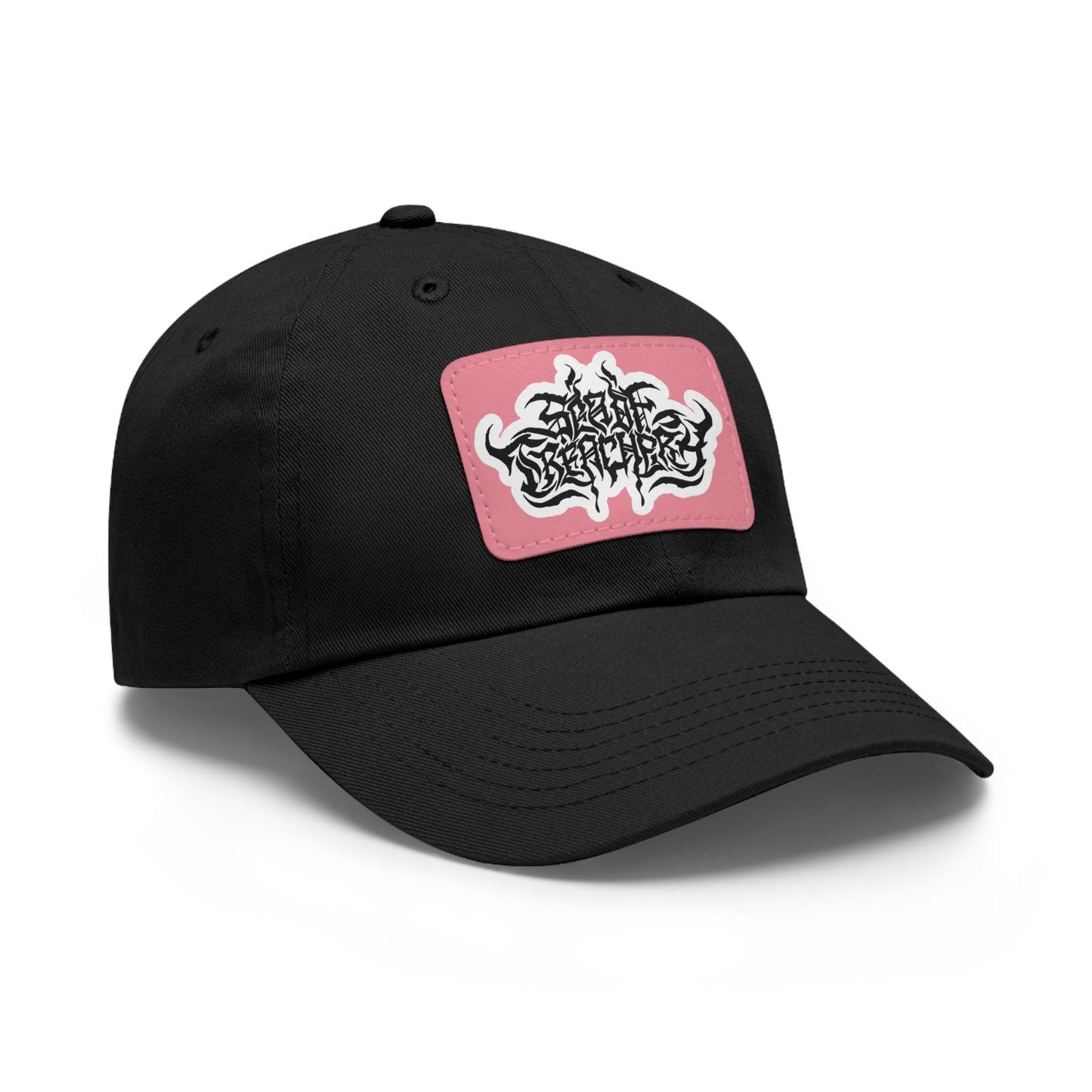 Dad Hat with Leather Patch (Rectangle) | Sea of Treachery