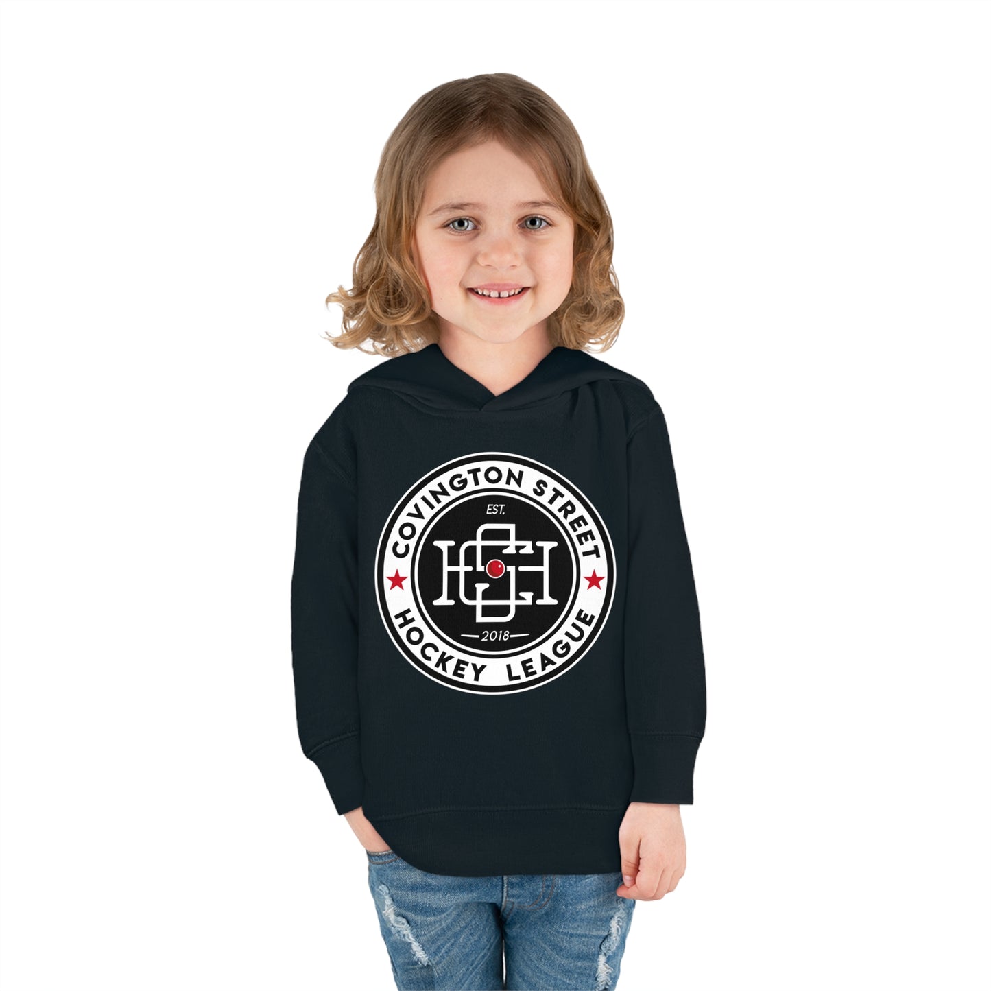 Toddler Pullover Fleece Hoodie | CSHL Logo