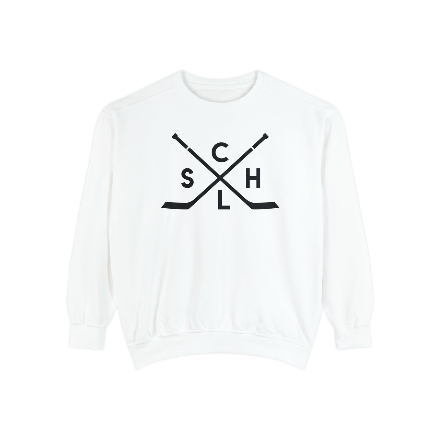 Unisex Comfort Colors Crewneck Sweatshirt | CSHL X-Sticks