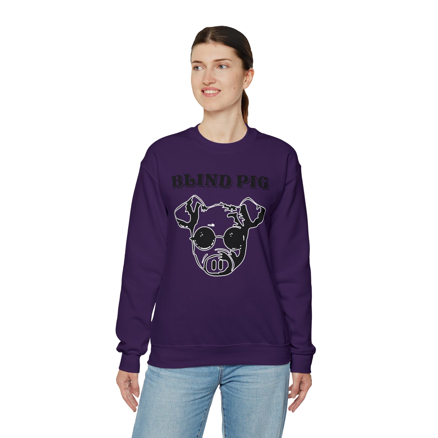 Unisex Heavy Blend™ Crewneck | The Blind Pig Glasses