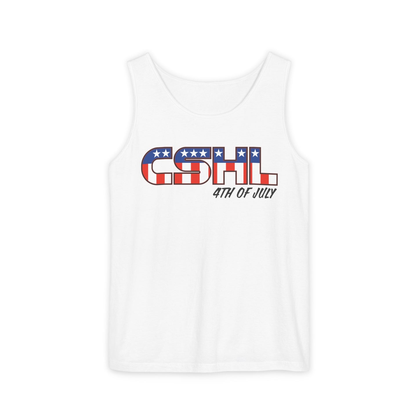 CSHL 4th | Unisex Garment-Dyed Tank Top
