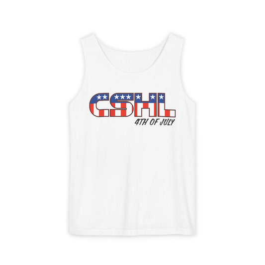 CSHL 4th | Unisex Garment-Dyed Tank Top