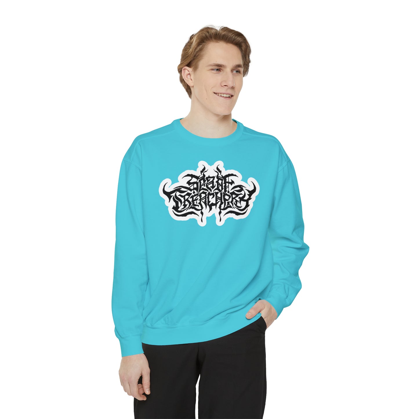 Unisex Comfort Colors Crewneck Sweatshirt | Sea of Treachery Logo