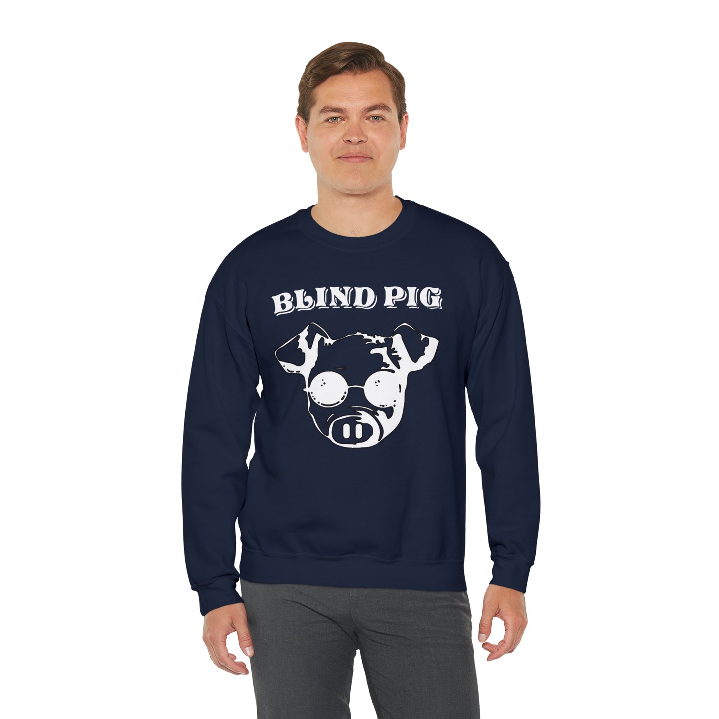 Unisex Heavy Blend™ Crewneck | The Blind Pig Glasses