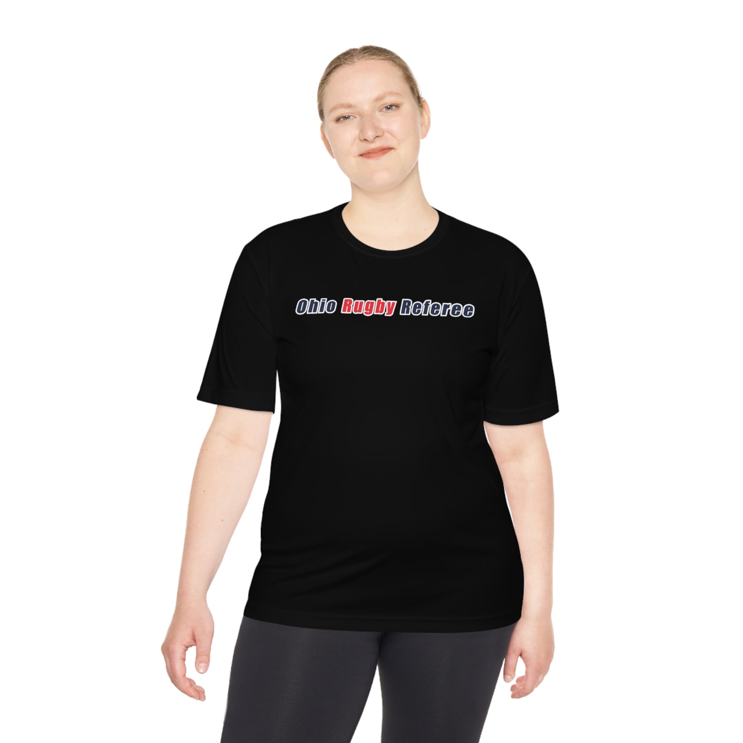 Unisex Moisture Wicking Tee | Ohio Rugby Referee Society