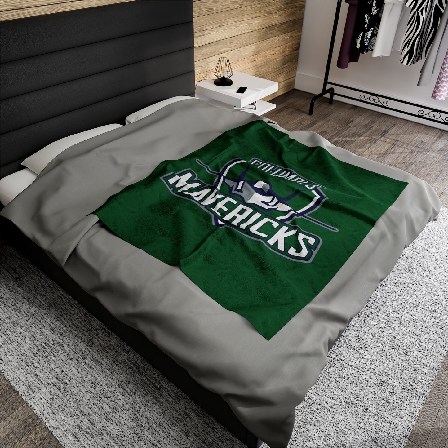 Velveteen Plush Blanket | Columbus Mavericks