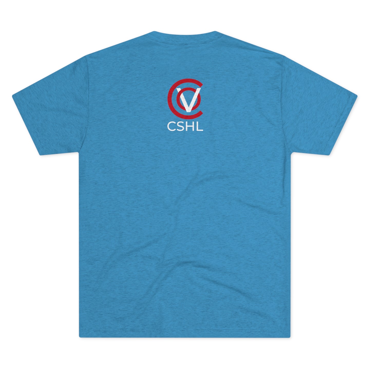 Unisex Tri-Blend Crew Tee | CSHL The COV Red Ball