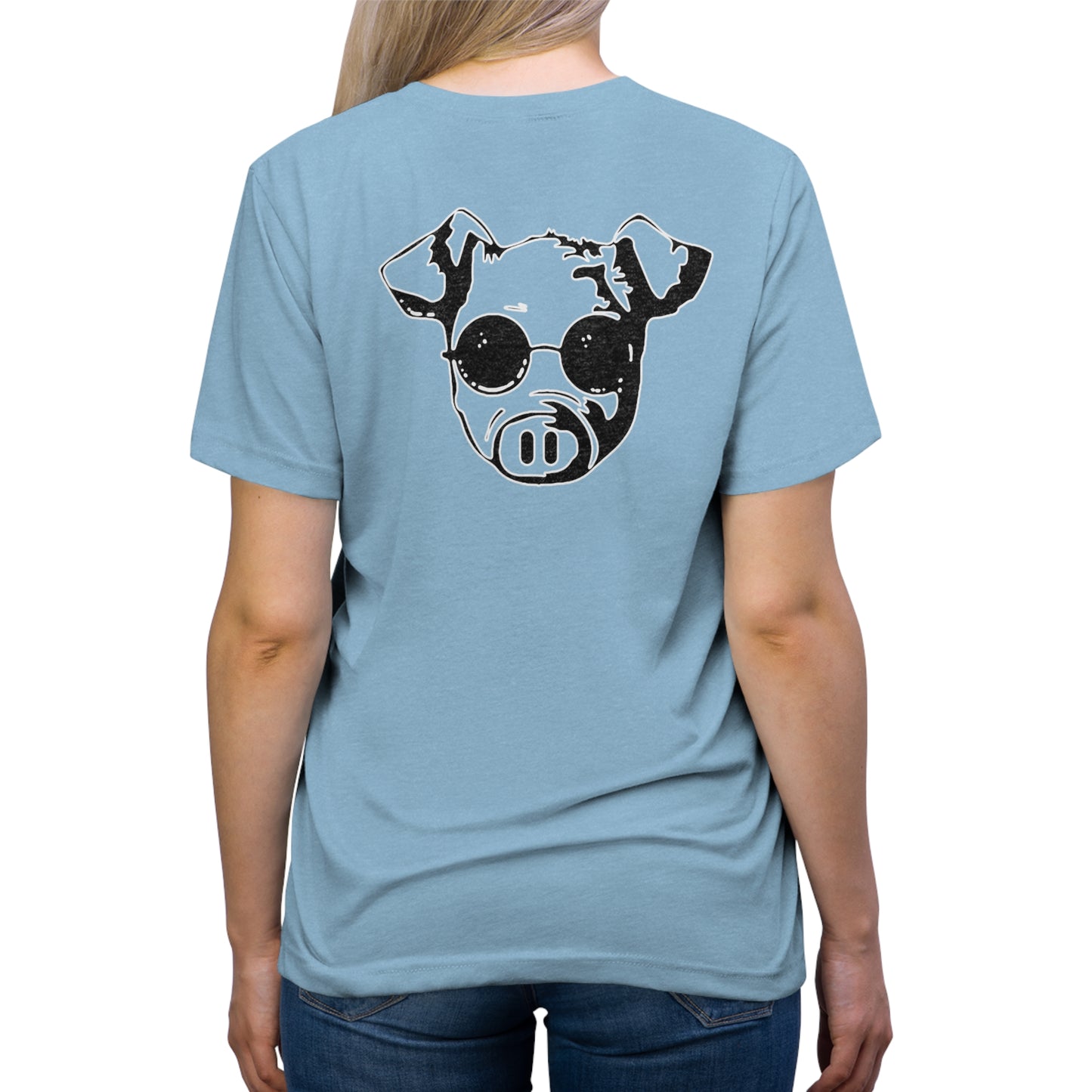 Unisex UltraSoft Triblend Tee | The Blind Pig Glasses