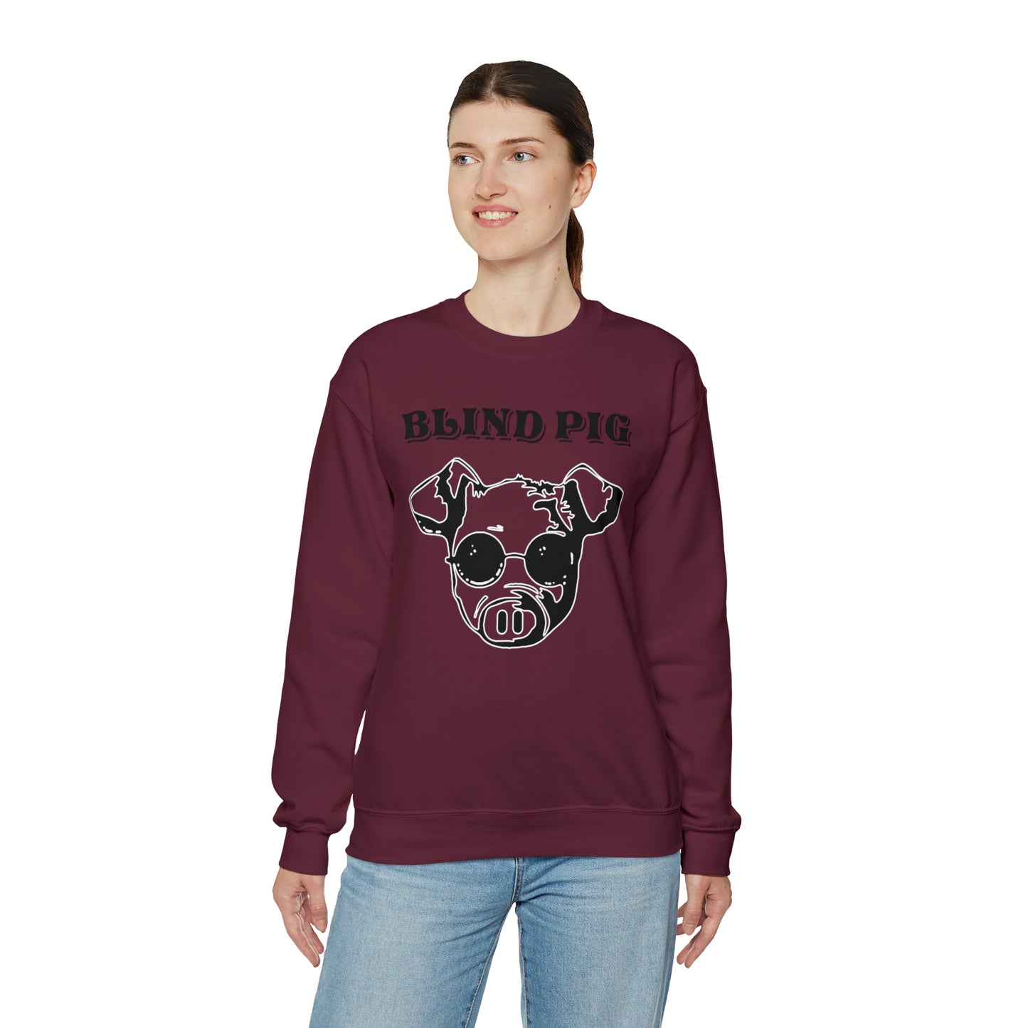Unisex Heavy Blend™ Crewneck | The Blind Pig Glasses