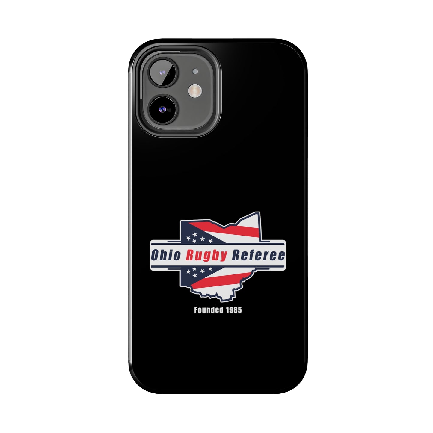 Black Tough Phone Cases | Ohio Rugby Referee Society