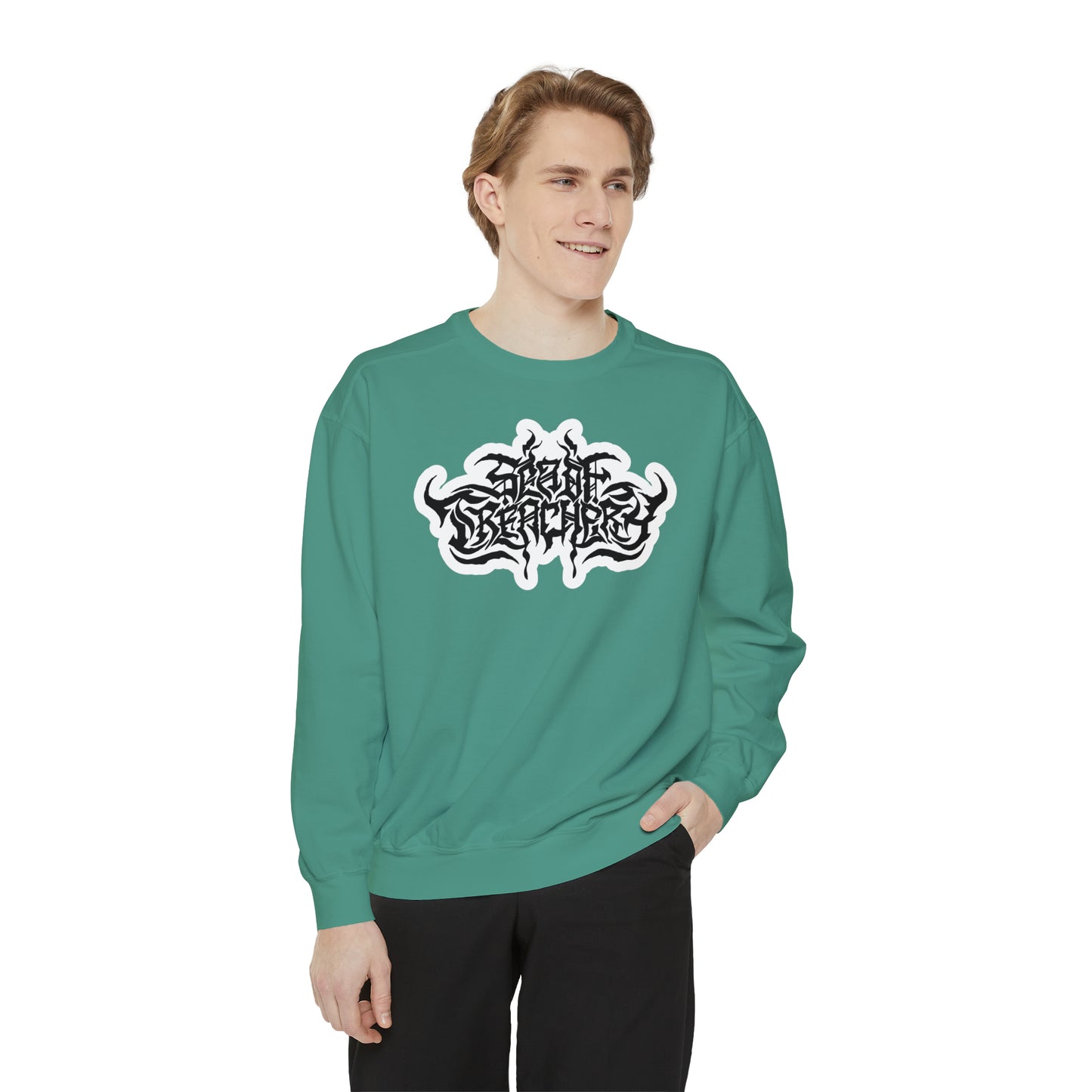 Unisex Comfort Colors Crewneck Sweatshirt | Sea of Treachery Logo