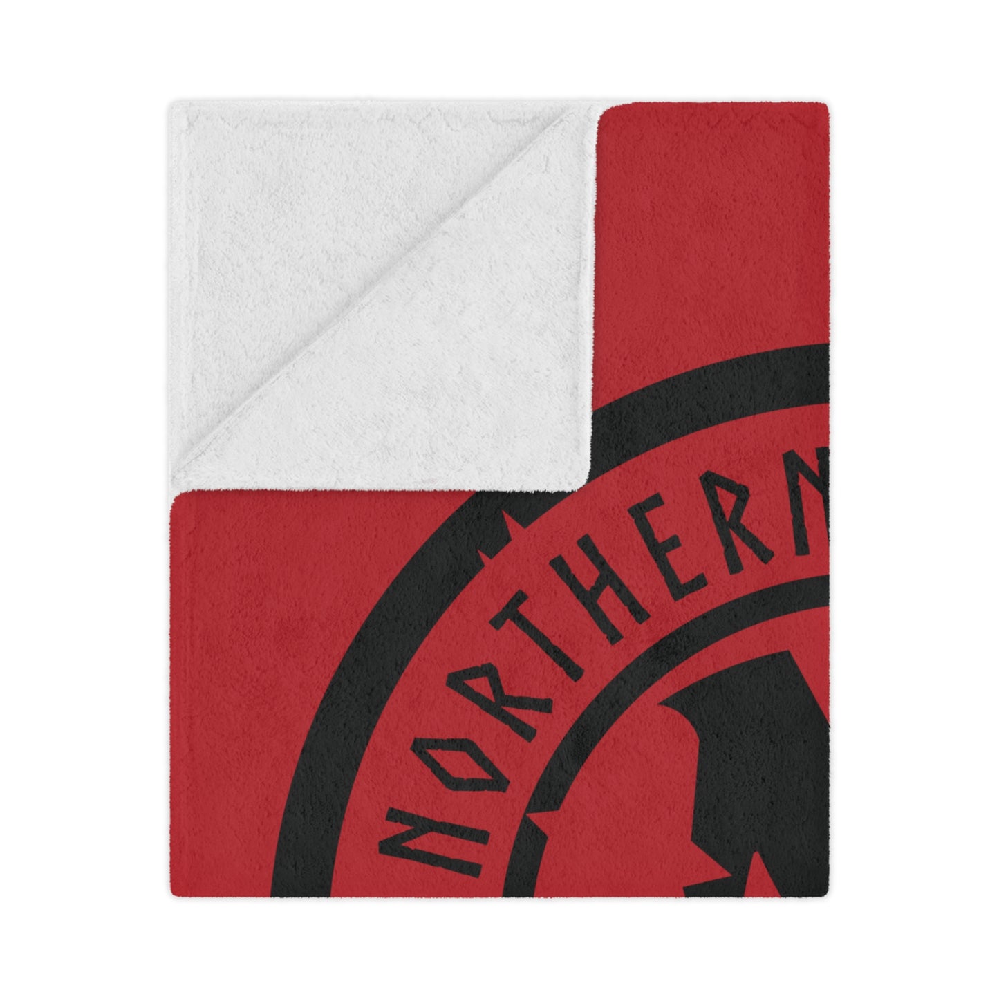 Minky Blanket Red | Norse Hockey Alt Logo