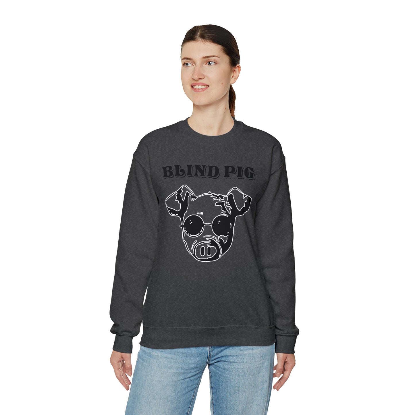 Unisex Heavy Blend™ Crewneck | The Blind Pig Glasses