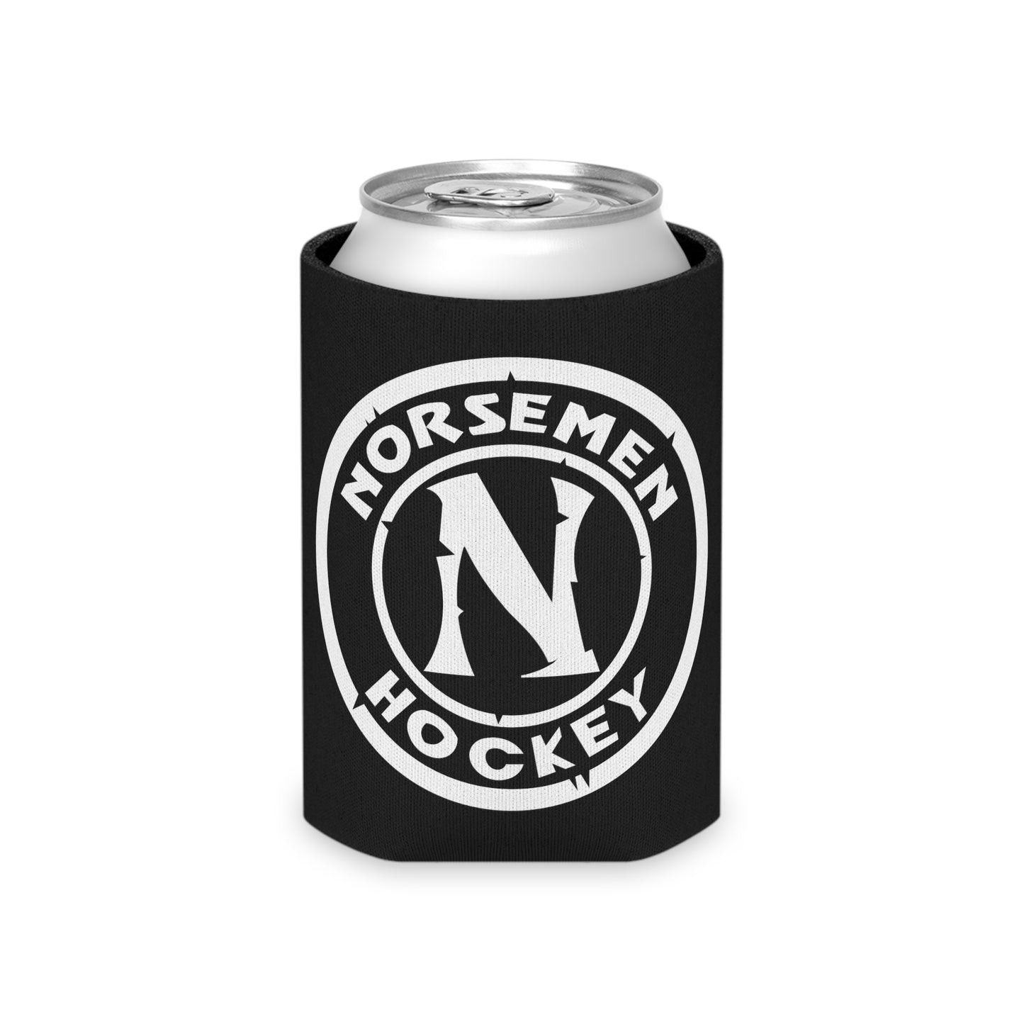 Black Coozie (Reg. & Thin) | Norsemen Hockey Color Logo