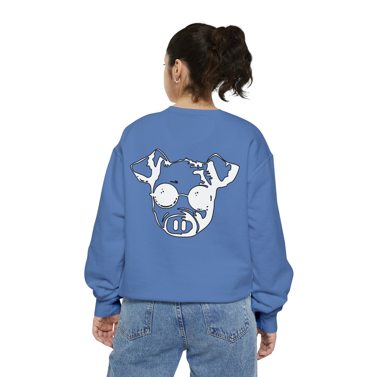 Unisex Comfort Colors Crewneck Sweatshirt | The Blind Pig Glasses
