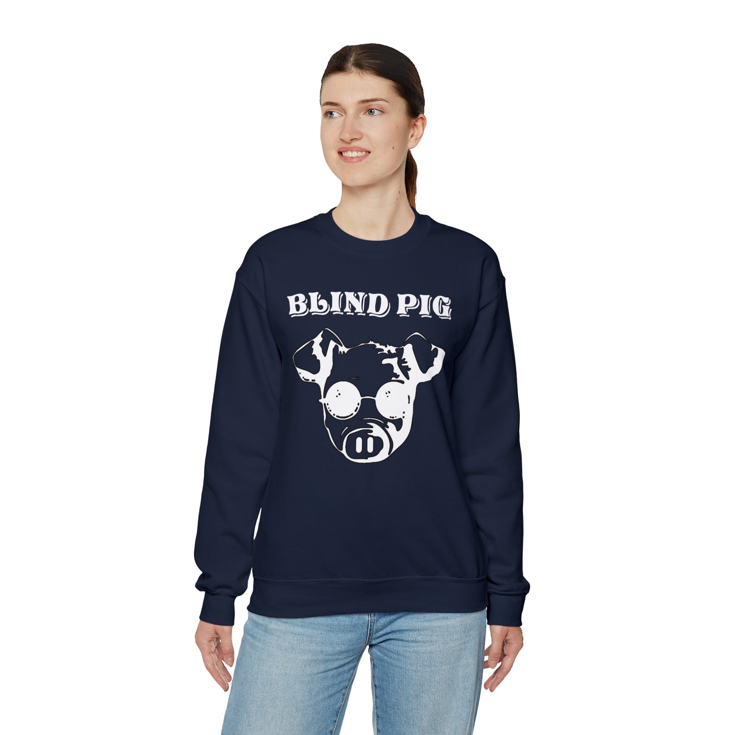 Unisex Heavy Blend™ Crewneck | The Blind Pig Glasses