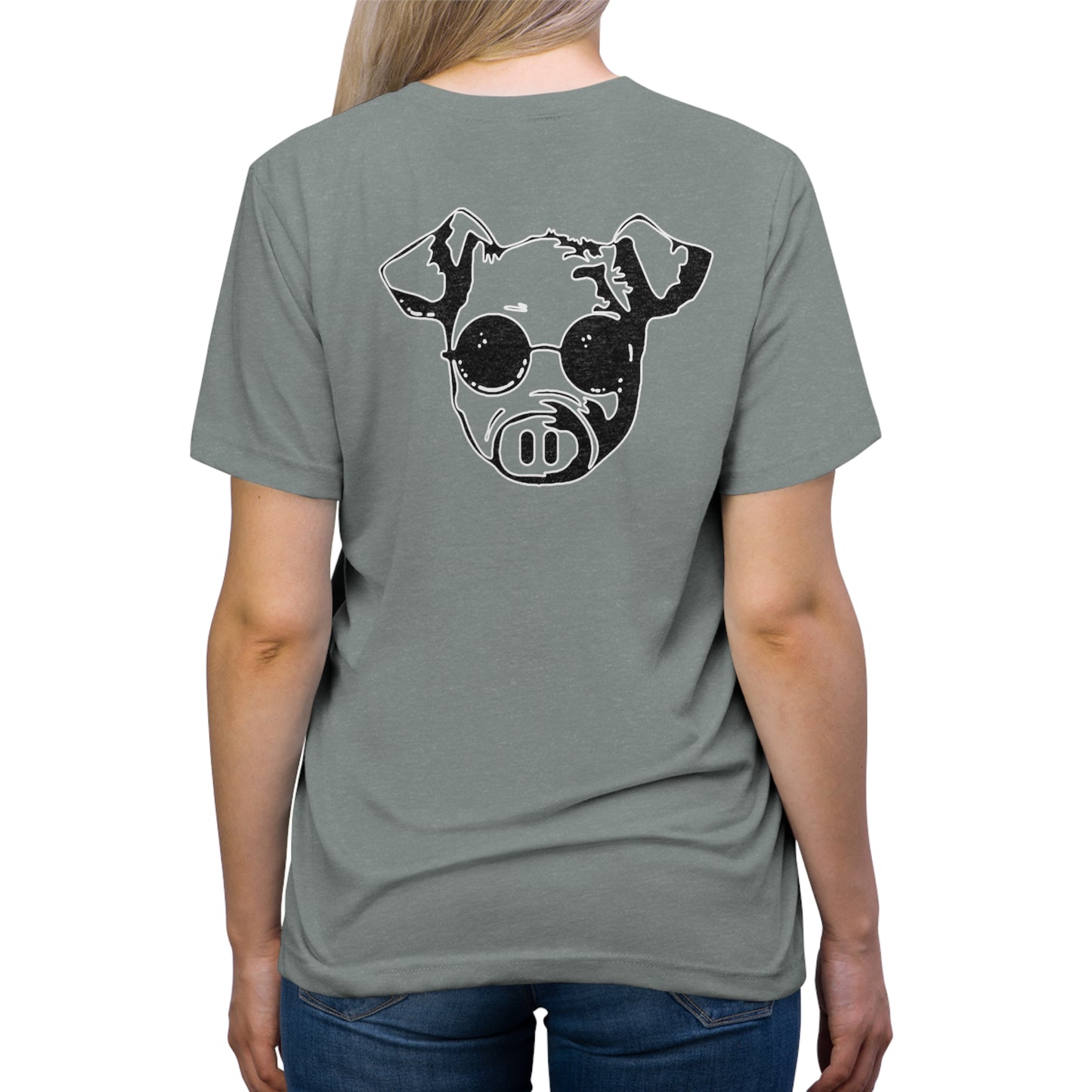 Unisex UltraSoft Triblend Tee | The Blind Pig Glasses