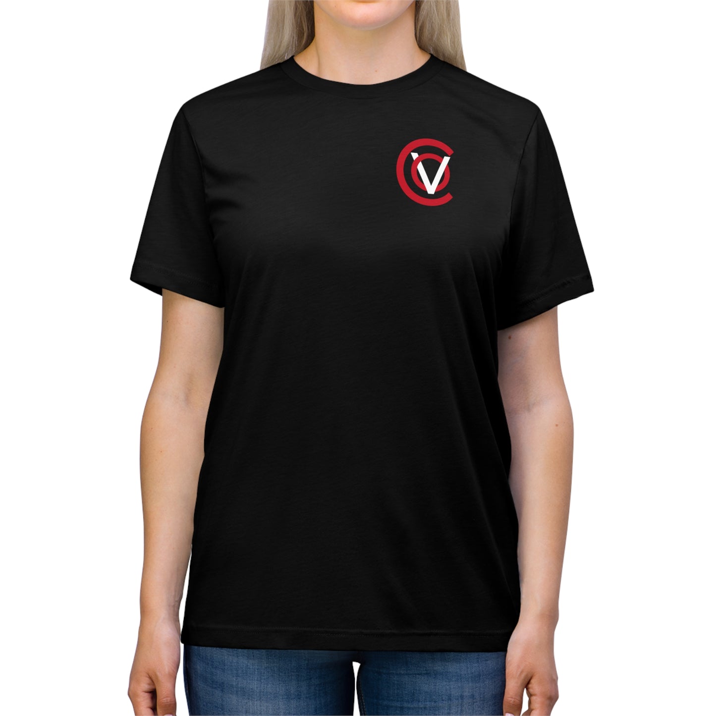 Unisex Triblend Tee | CSHL Cov Red Ball