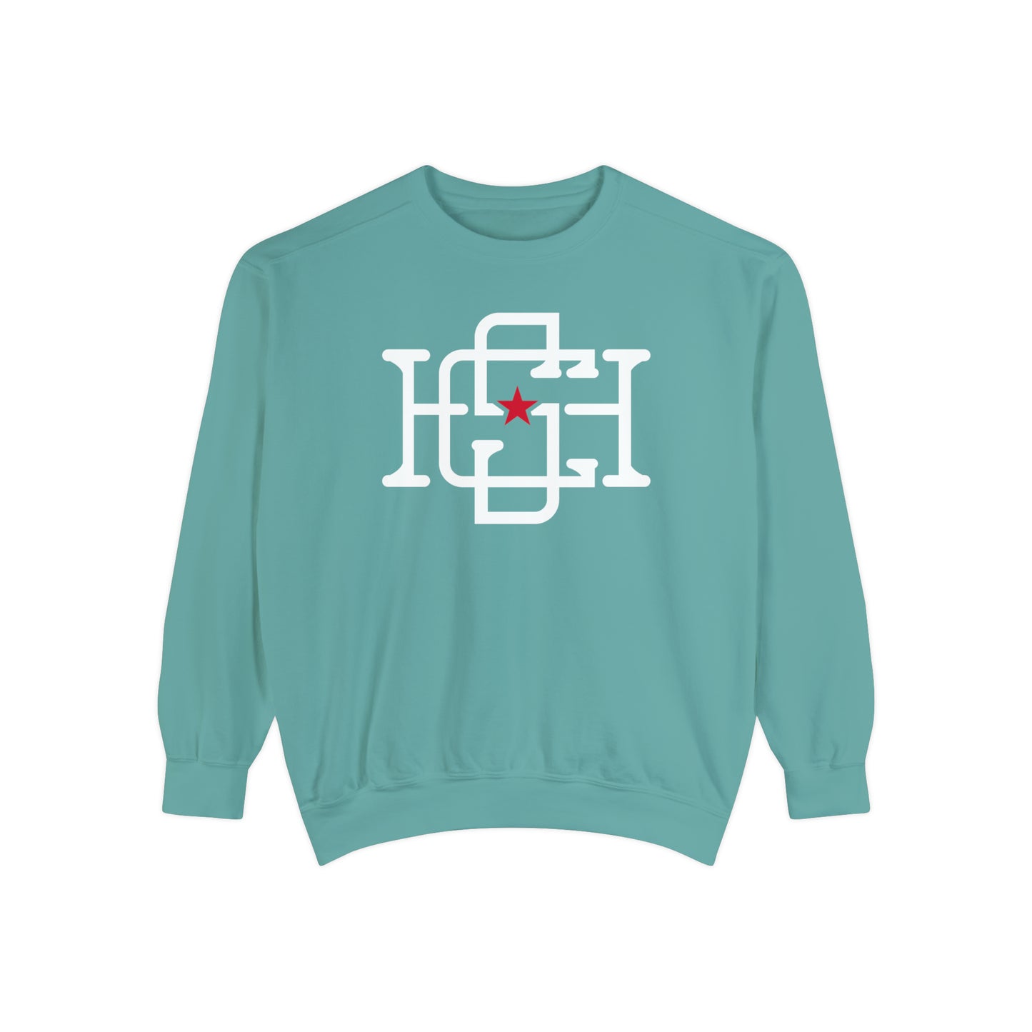 Unisex Comfort Colors Crewneck Sweatshirt | CSHL Knot Logo