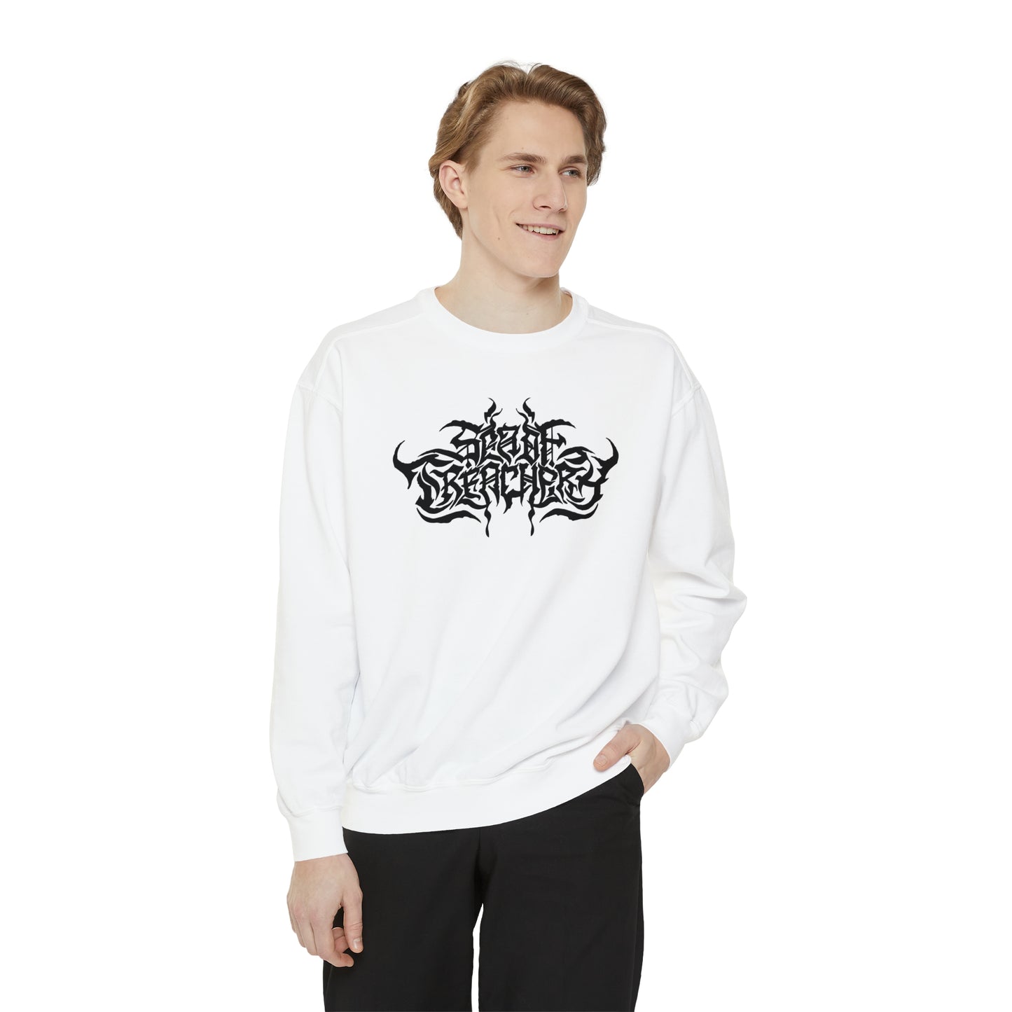 Unisex Comfort Colors Crewneck Sweatshirt | Sea of Treachery Logo