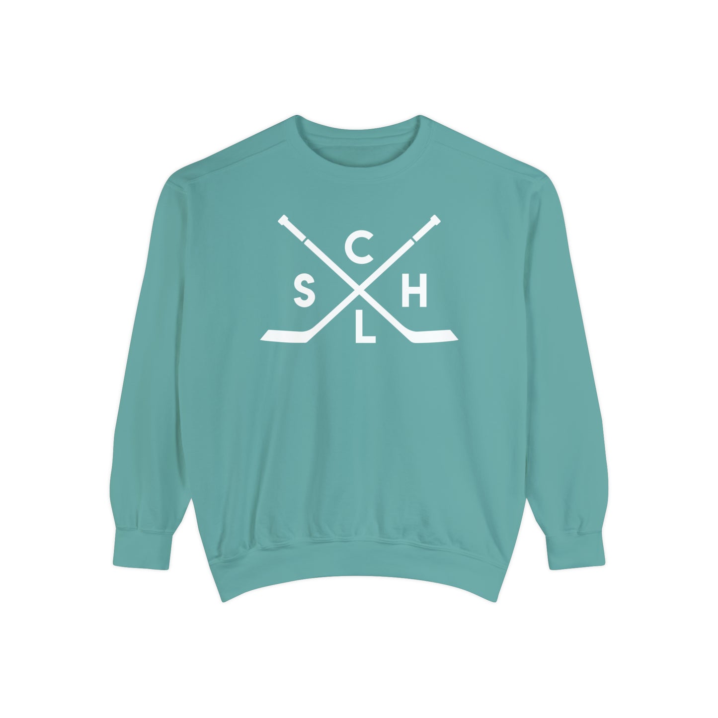 Unisex Comfort Colors Crewneck Sweatshirt | CSHL X-Sticks