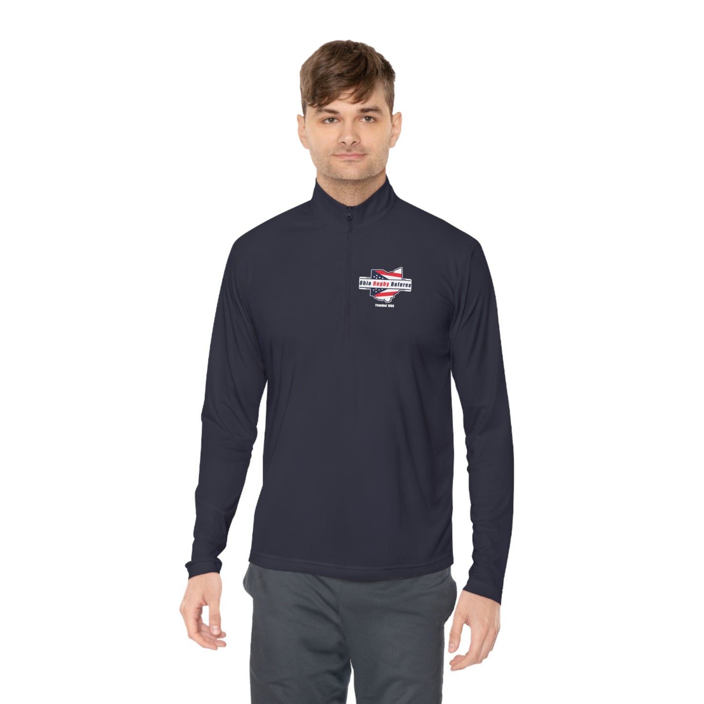 Unisex Quarter-Zip Pullover | Ohio Rugby Referee Society