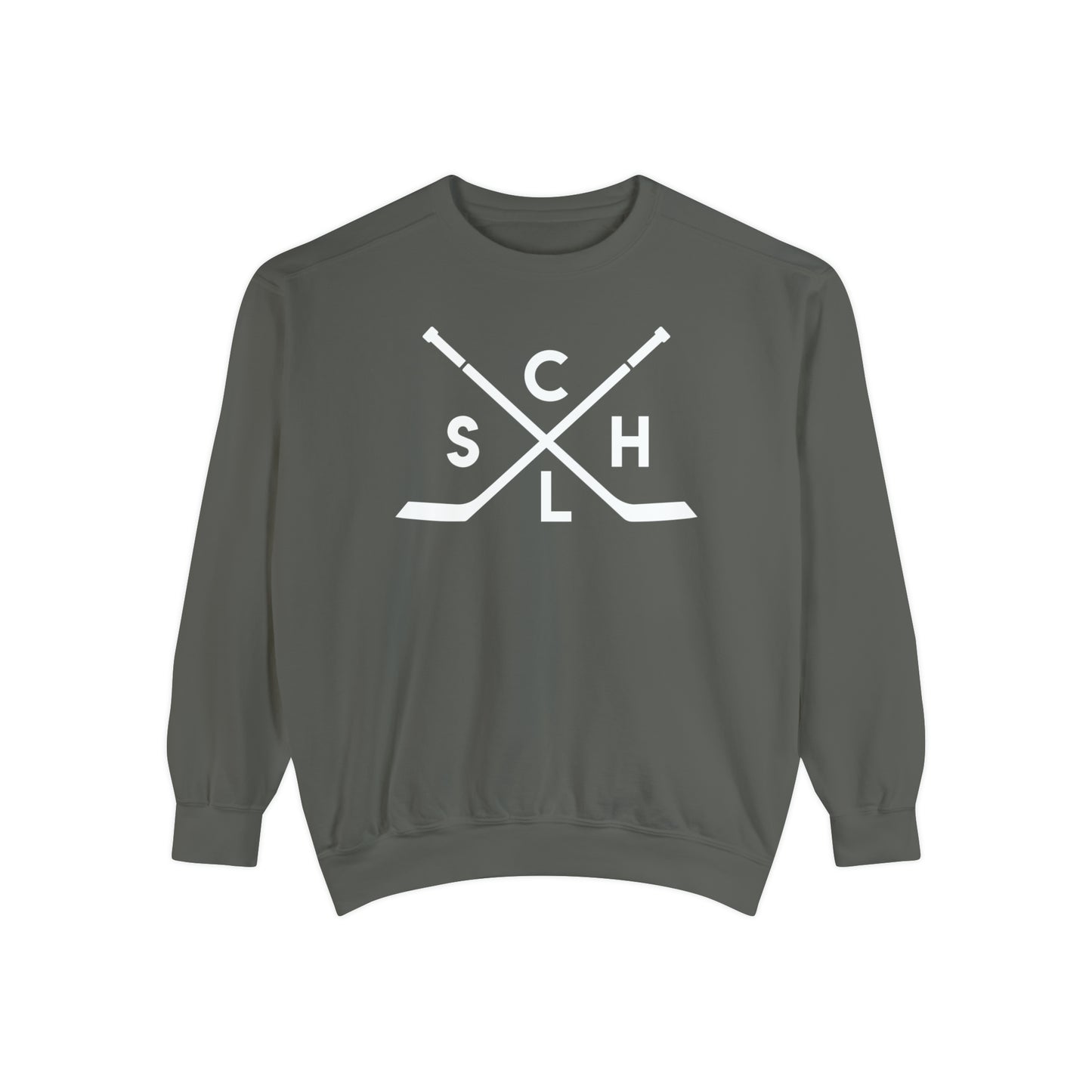 Unisex Comfort Colors Crewneck Sweatshirt | CSHL X-Sticks