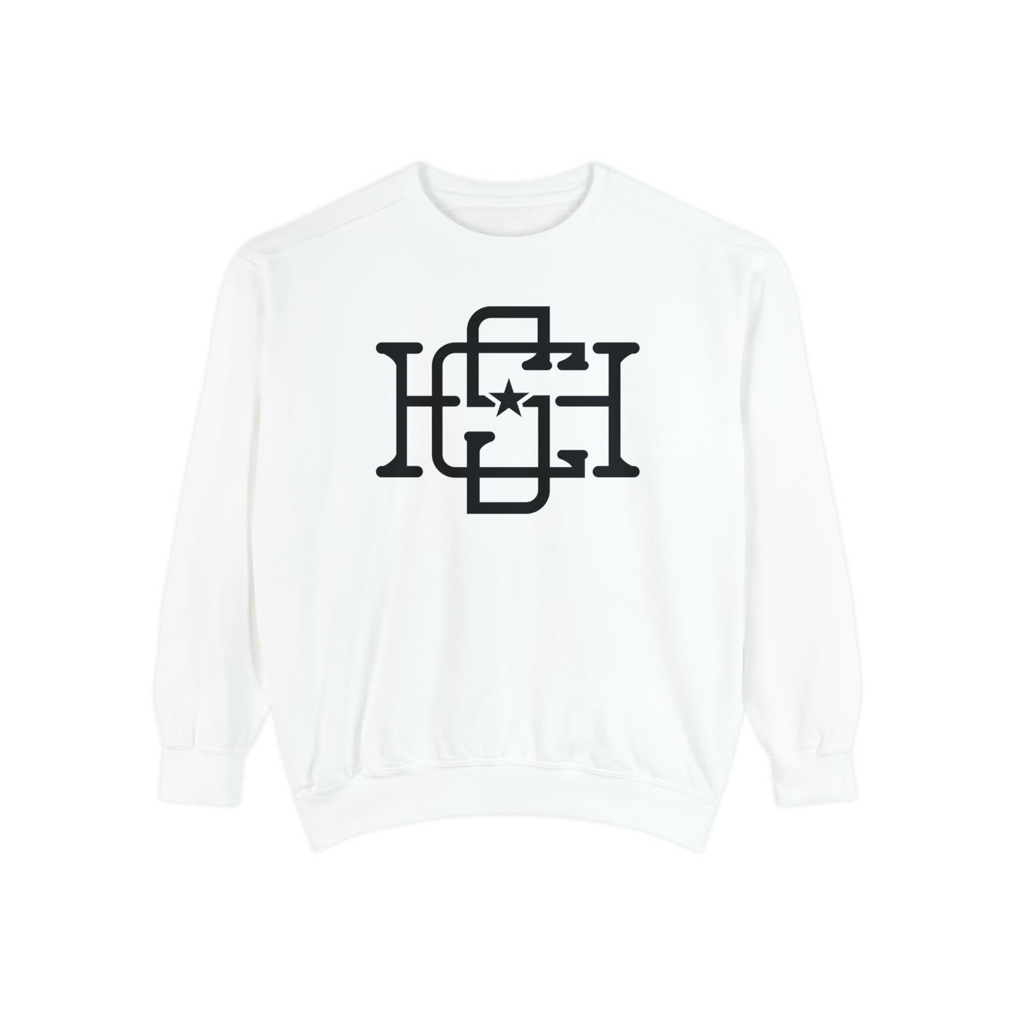 Unisex Comfort Colors Crewneck Sweatshirt | CSHL Knot Logo