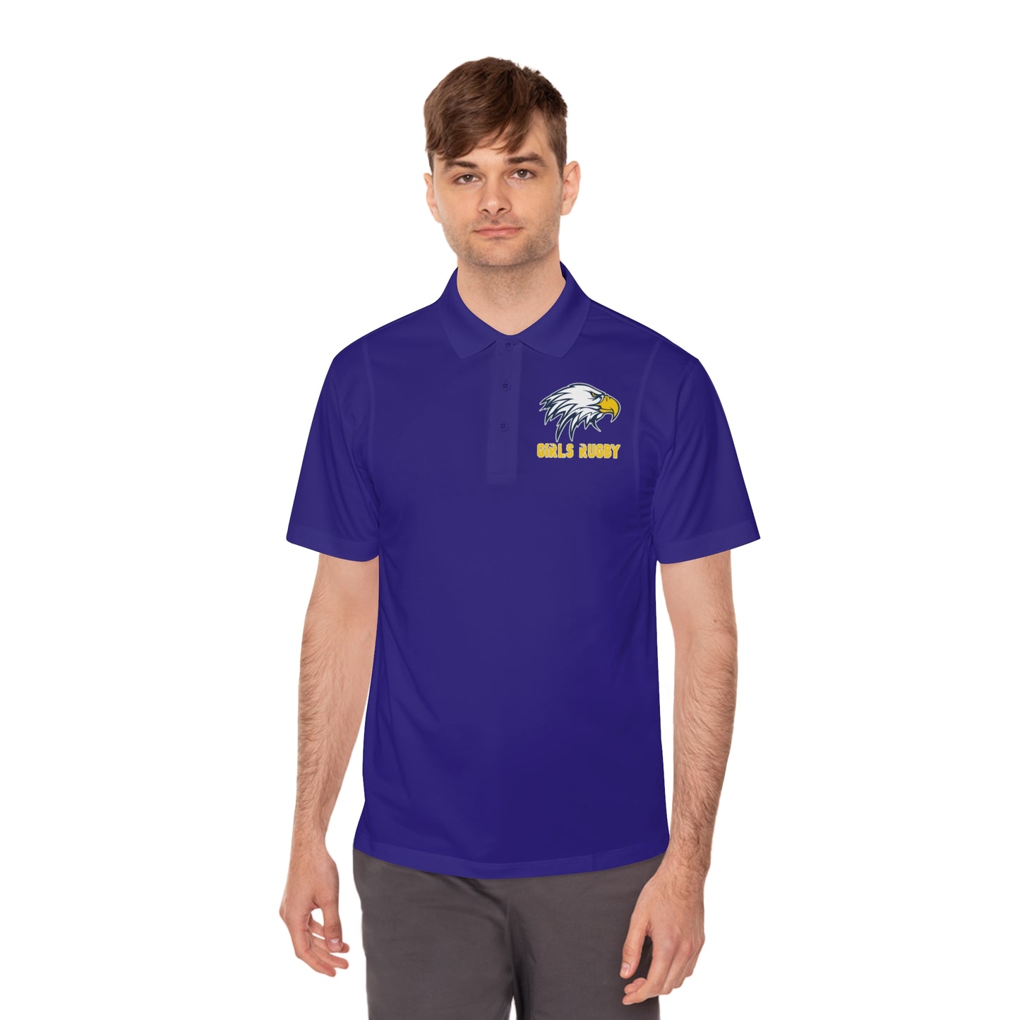 Unisex Sport Polo Shirt | Cincinnati Girls Rugby Logo Color