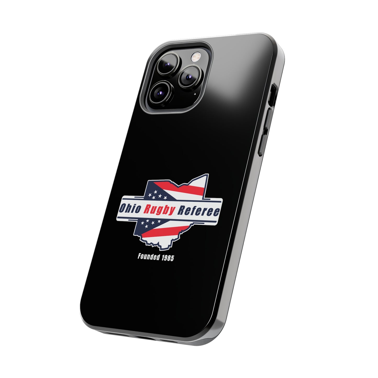 Black Tough Phone Cases | Ohio Rugby Referee Society