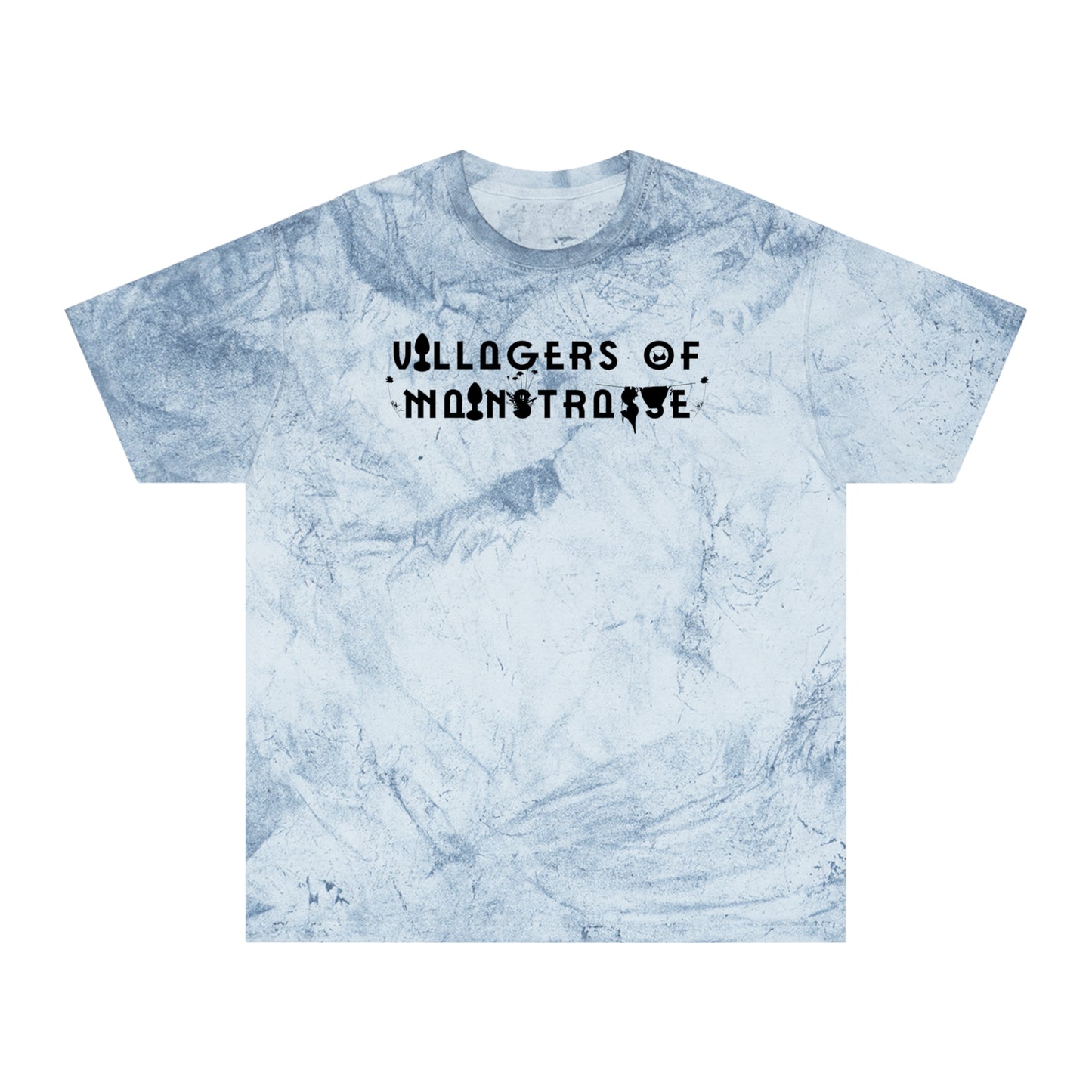 Unisex Comfort Colors Color Blast T-Shirt | Villagers of Mainstrasse VOM Words w/ Sights