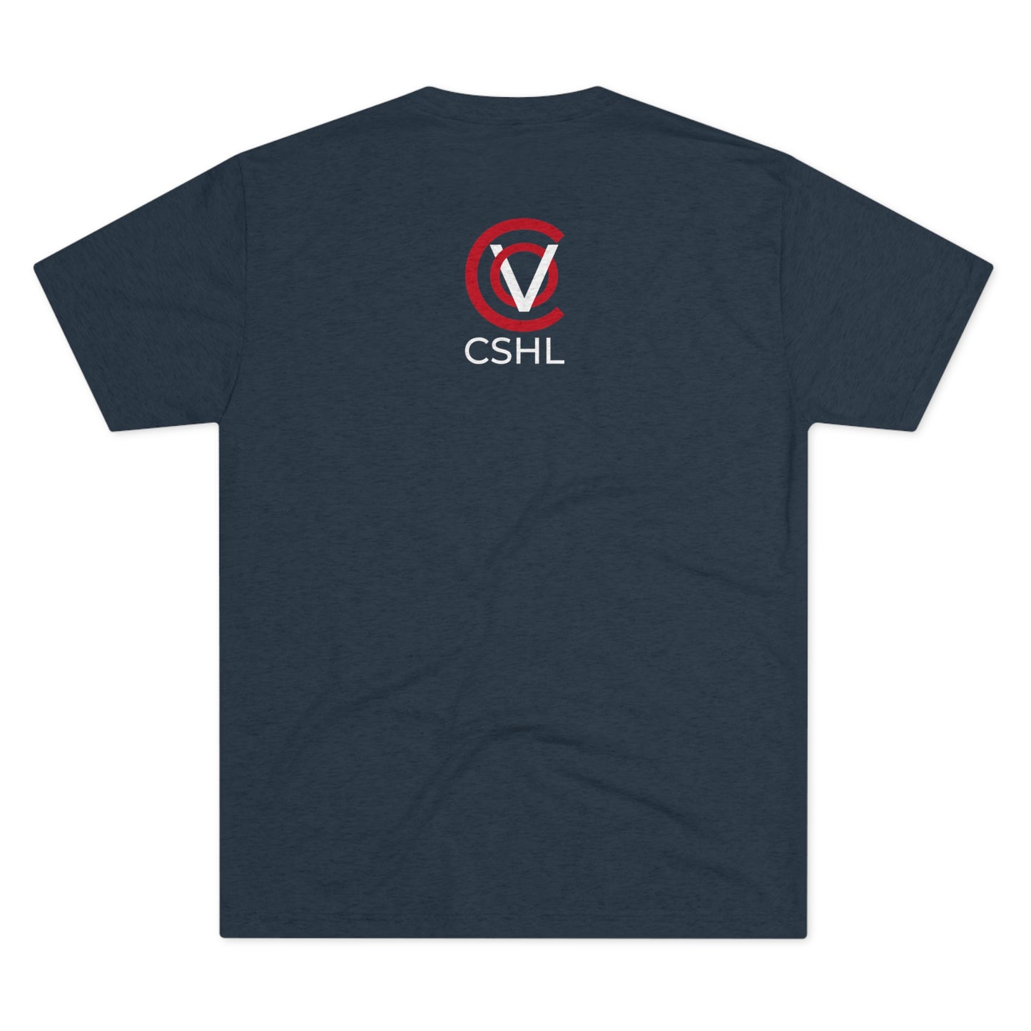 Unisex Tri-Blend Crew Tee | CSHL The COV Red Ball