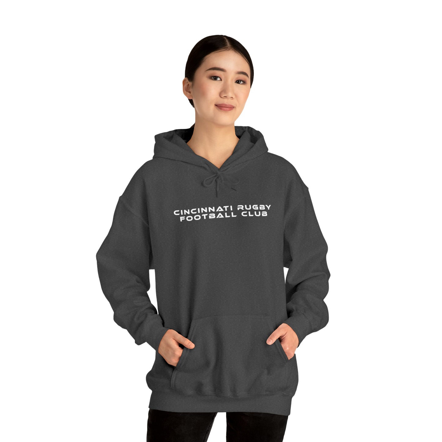 Unisex Heavy Blend™ Hoodie | CRFC Wolfhounds Blue Crest