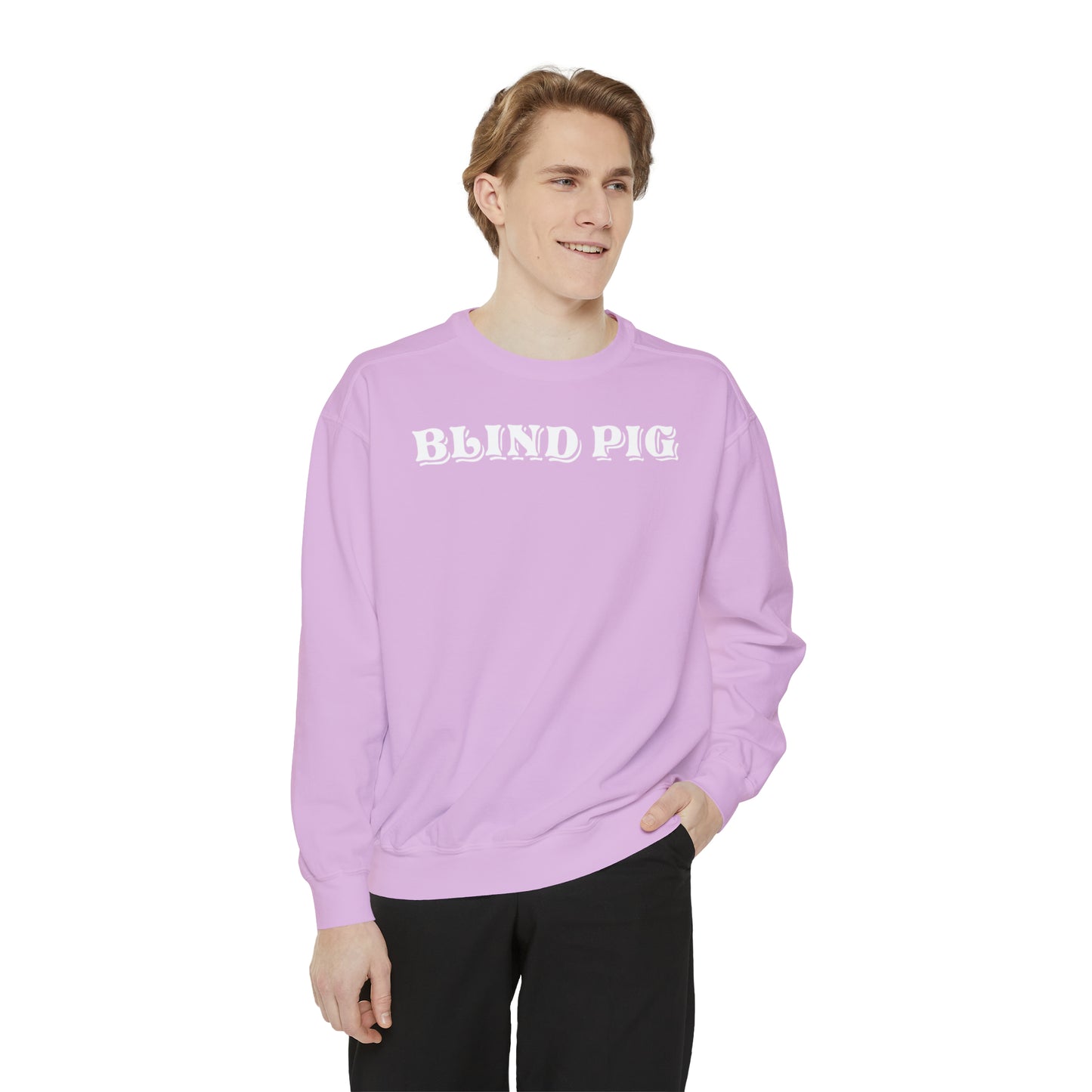 Unisex Comfort Colors Crewneck Sweatshirt | The Blind Pig Glasses