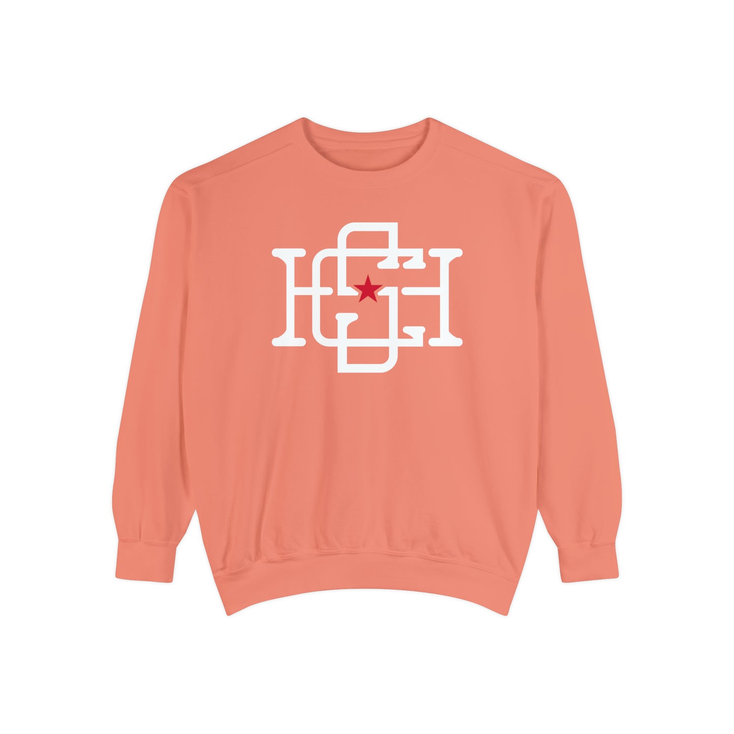 Unisex Comfort Colors Crewneck Sweatshirt | CSHL Knot Logo