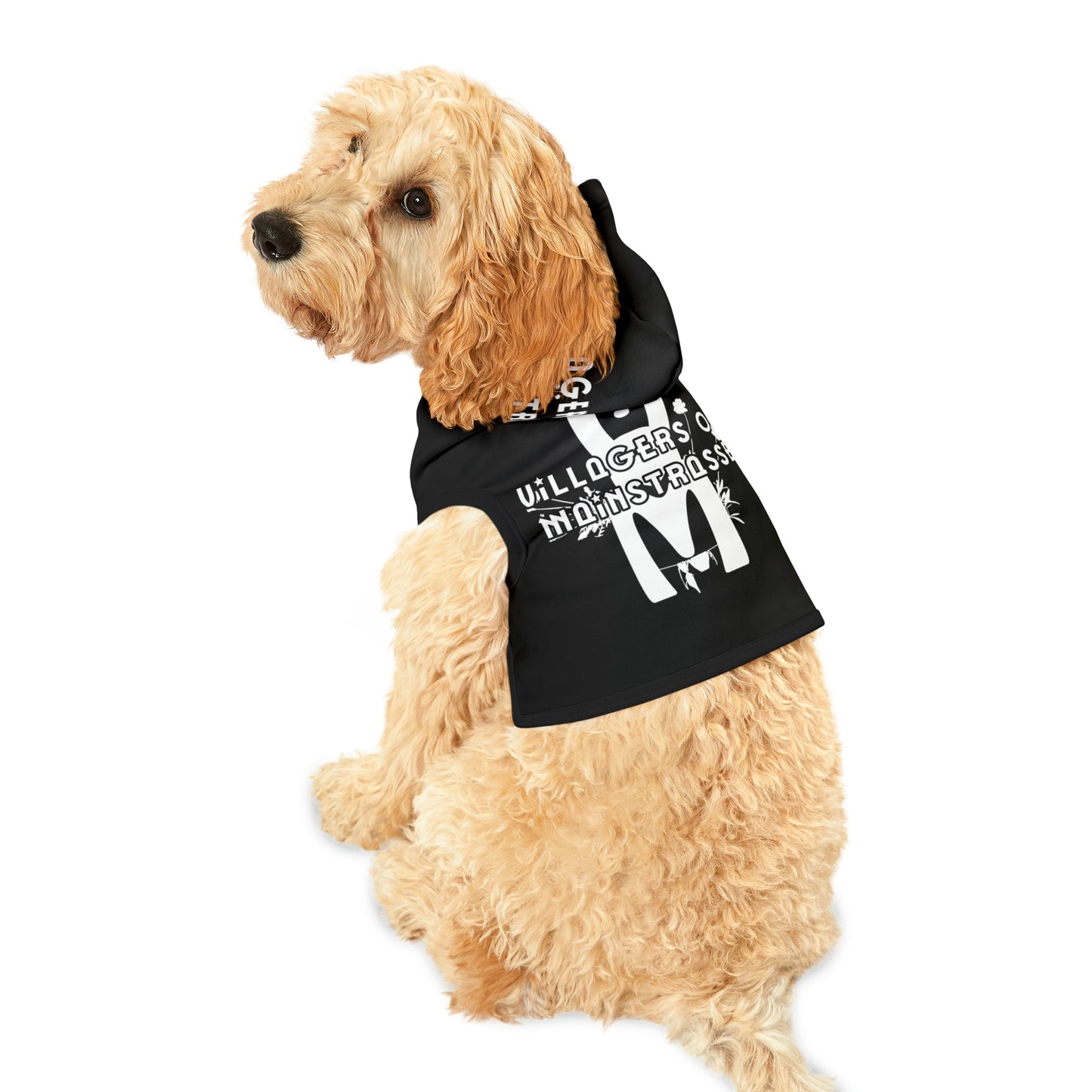 Dog/Cat Hoodie | Villagers of Mainstrasse VOM Words w/ Sights