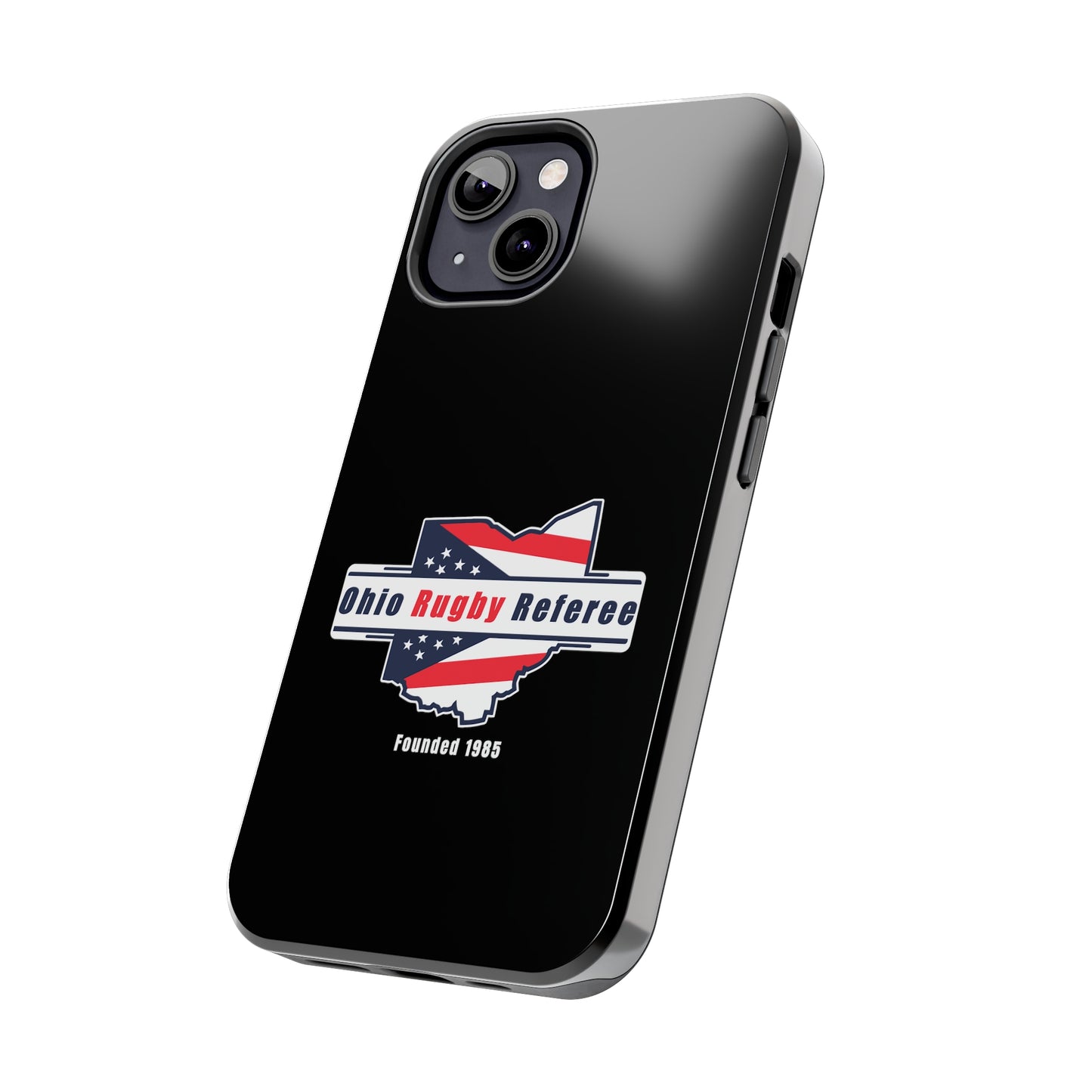 Black Tough Phone Cases | Ohio Rugby Referee Society