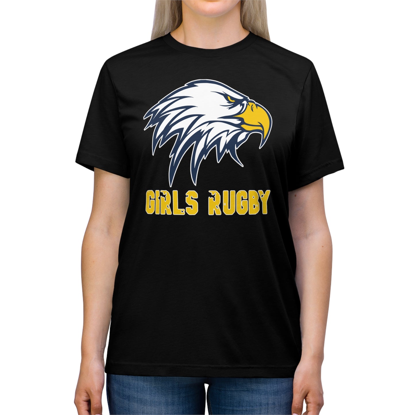 Unisex Triblend Tee | Cincinnati Girls Rugby Logo Color