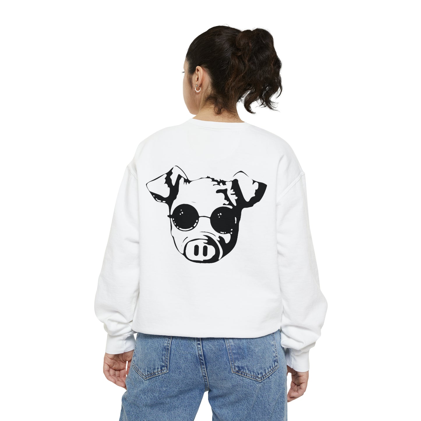 Unisex Comfort Colors Crewneck Sweatshirt | The Blind Pig Glasses