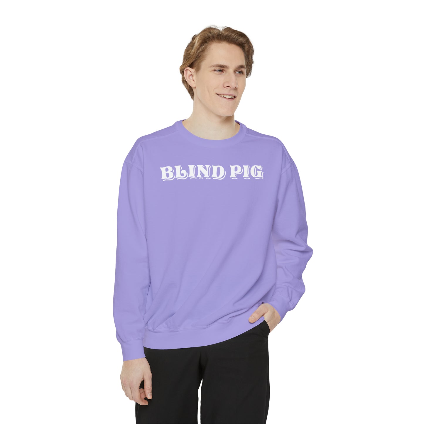 Unisex Comfort Colors Crewneck Sweatshirt | The Blind Pig Glasses