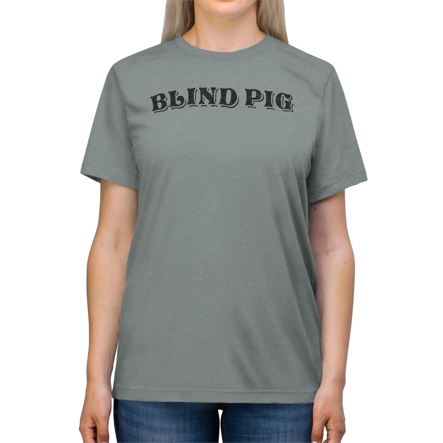 Unisex UltraSoft Triblend Tee | The Blind Pig Glasses