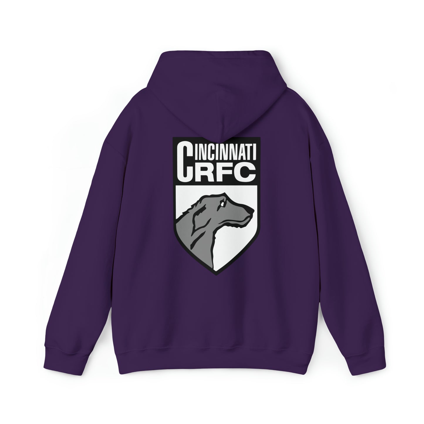 Unisex Heavy Blend™ Hoodie | CRFC Wolfhounds White Crest