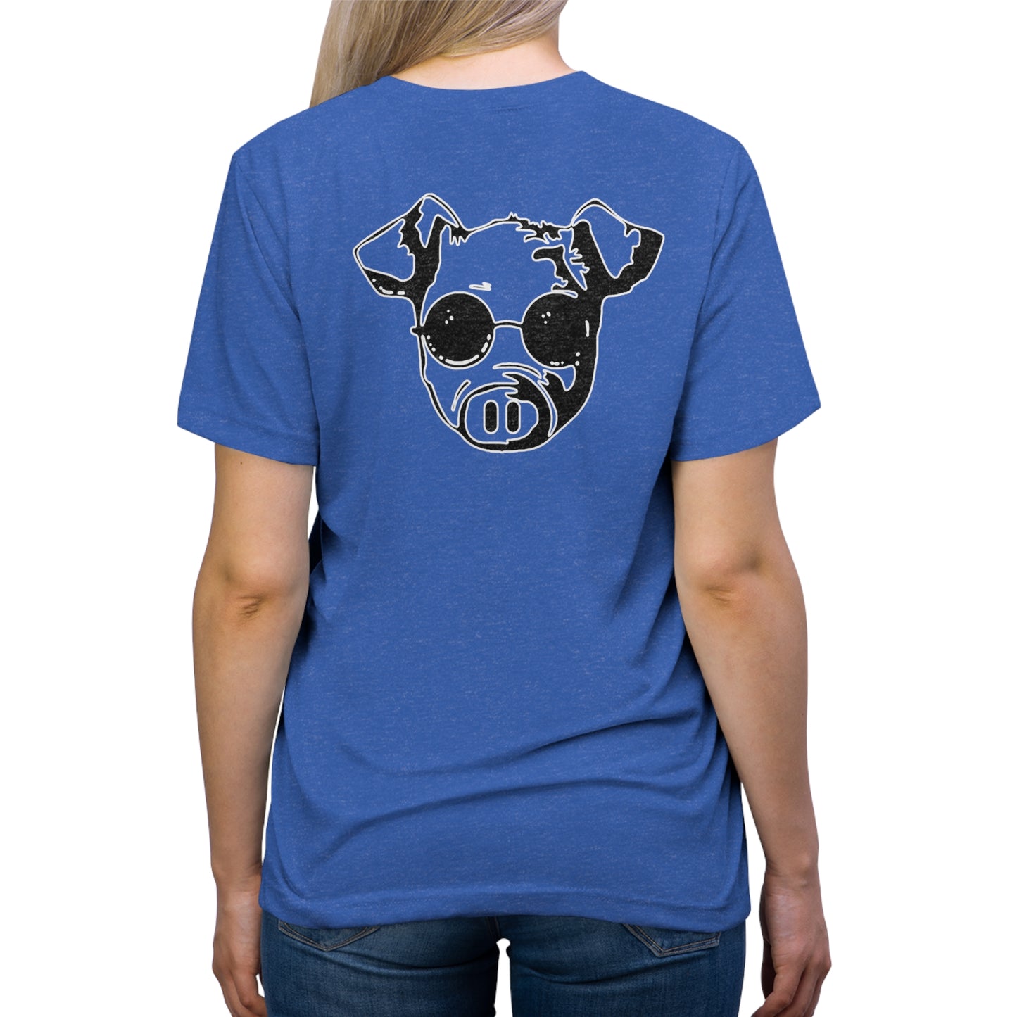 Unisex UltraSoft Triblend Tee | The Blind Pig Glasses