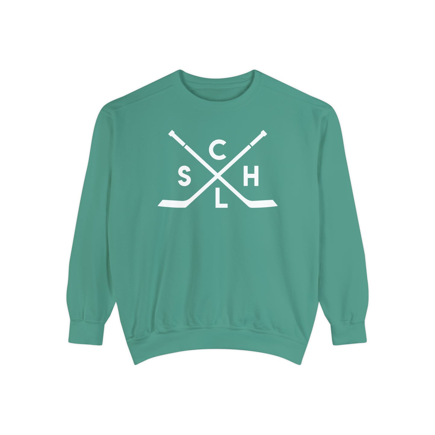 Unisex Comfort Colors Crewneck Sweatshirt | CSHL X-Sticks