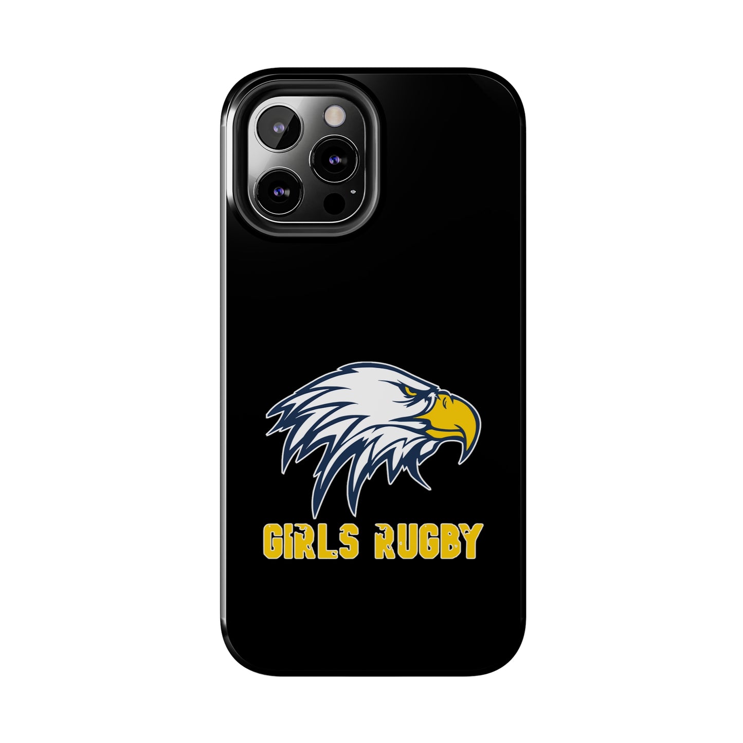 Black Tough Phone Cases | Cincinnati Girls Rugby Logo Color