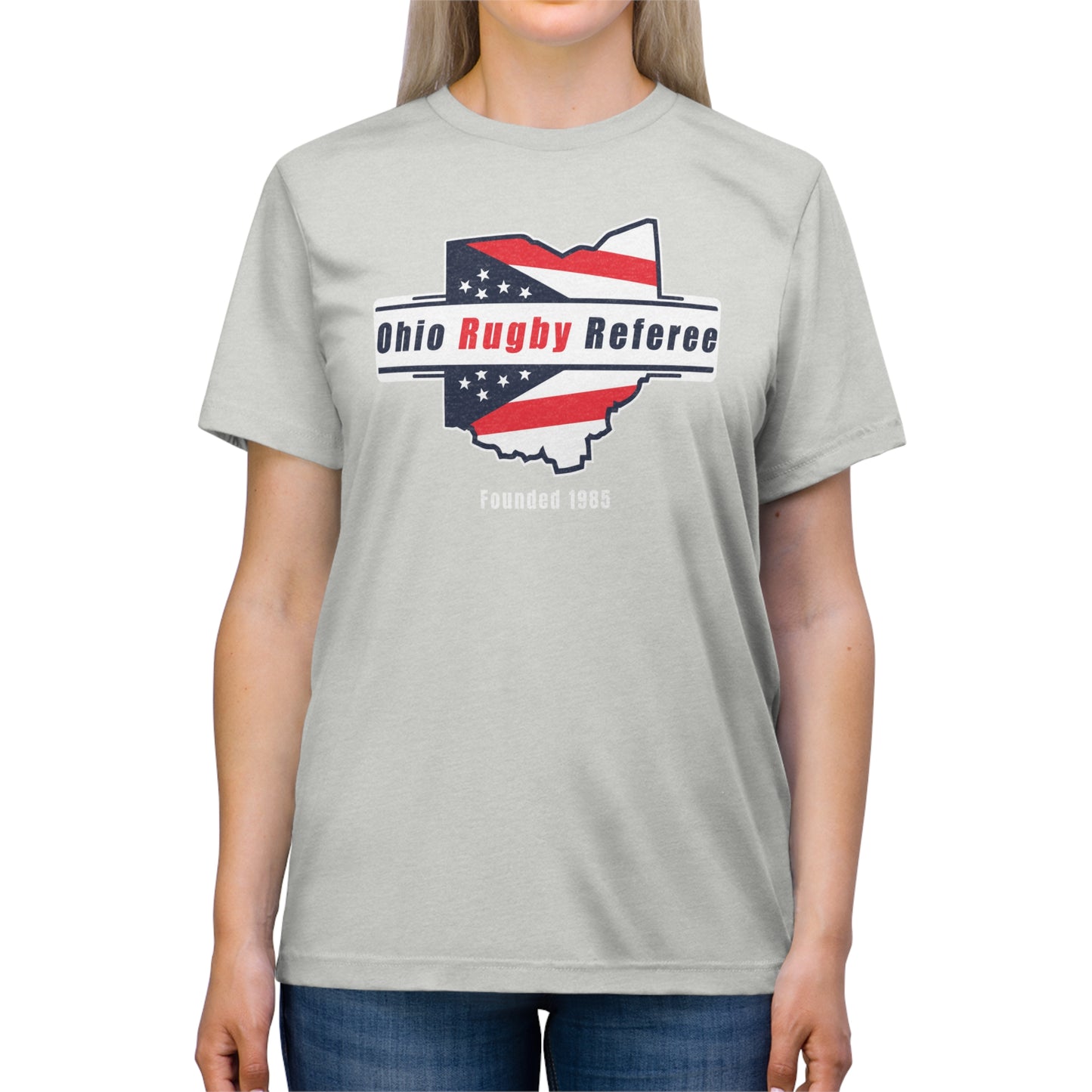Unisex UltraSoft Triblend Tee | Ohio Rugby Referee Society