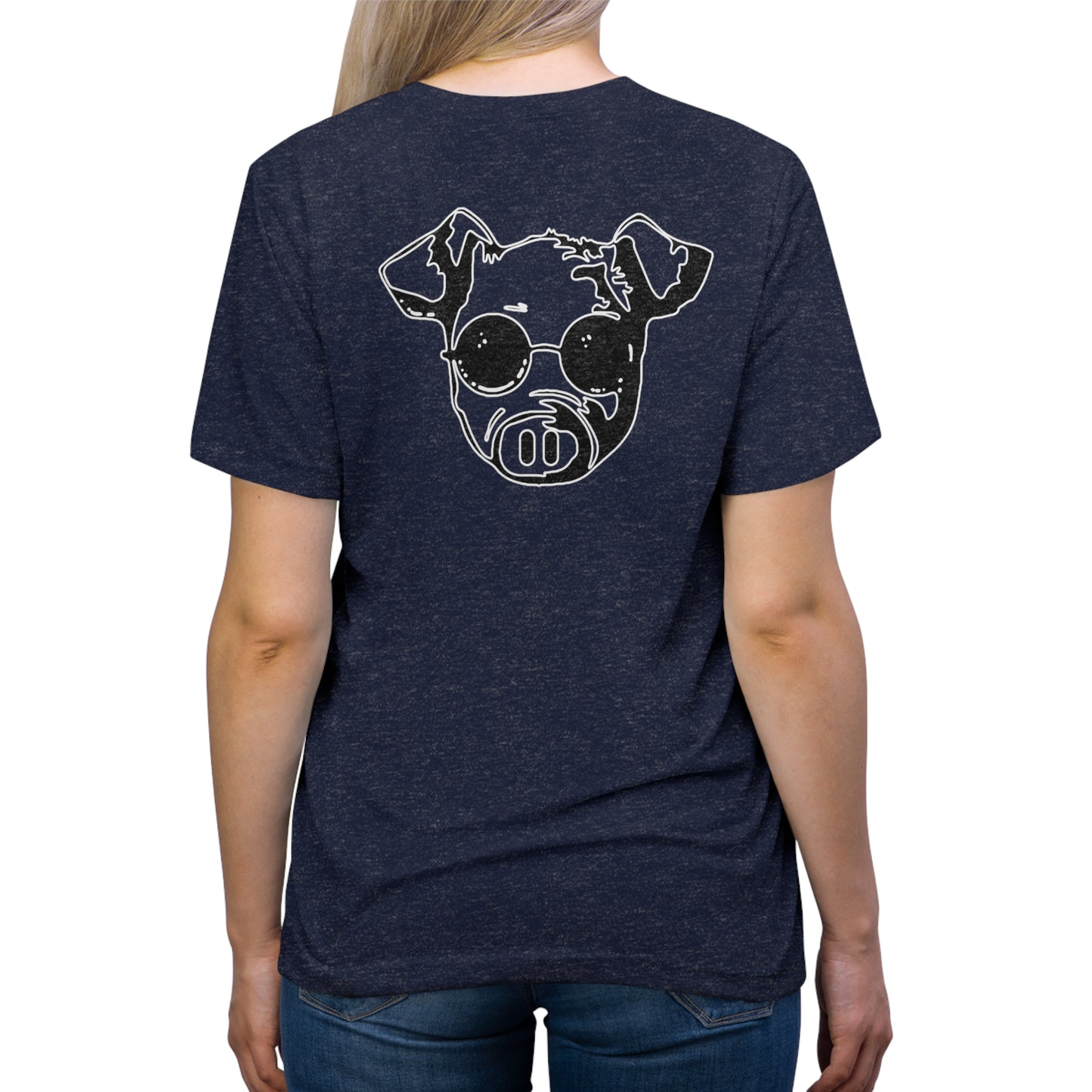 Unisex UltraSoft Triblend Tee | The Blind Pig Glasses