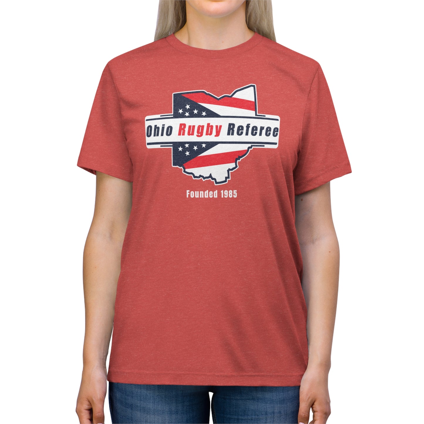 Unisex UltraSoft Triblend Tee | Ohio Rugby Referee Society