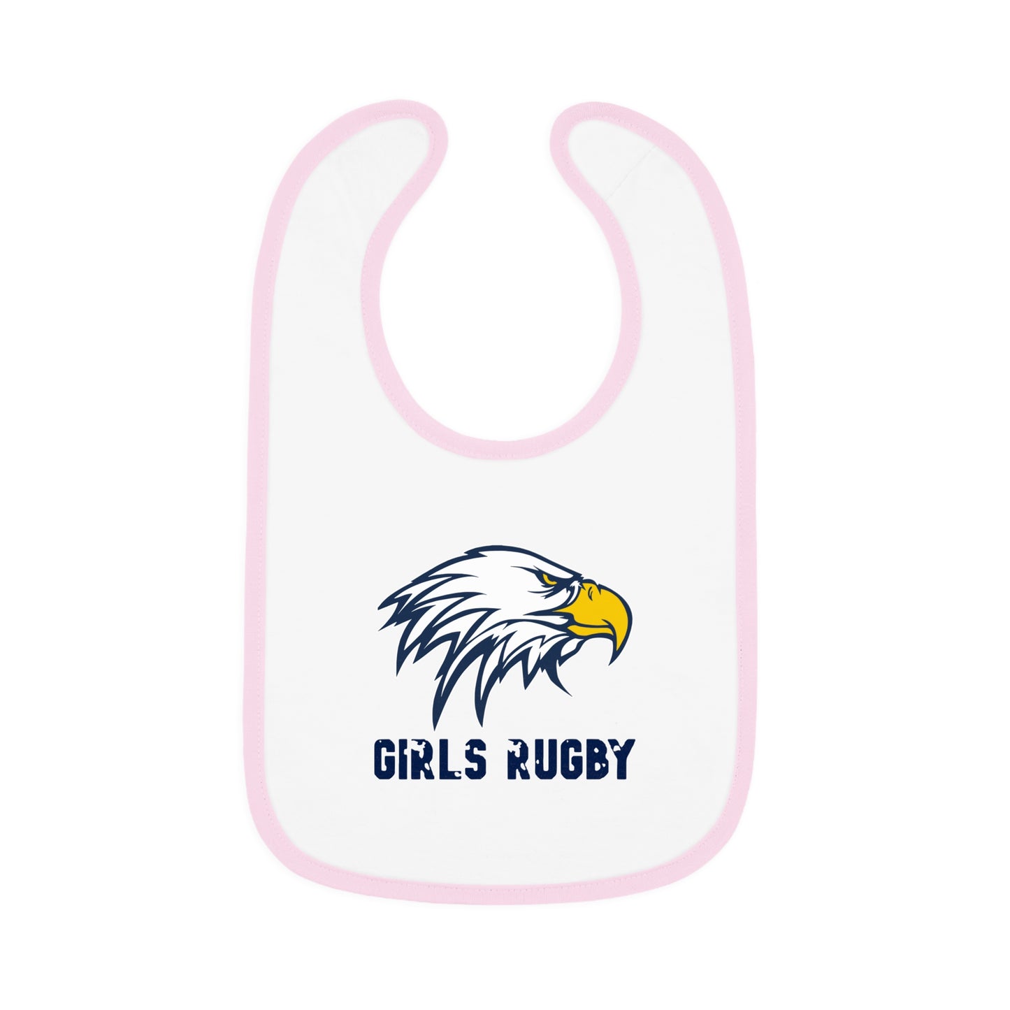 Baby Bib | Cincinnati Girls Rugby Logo Color